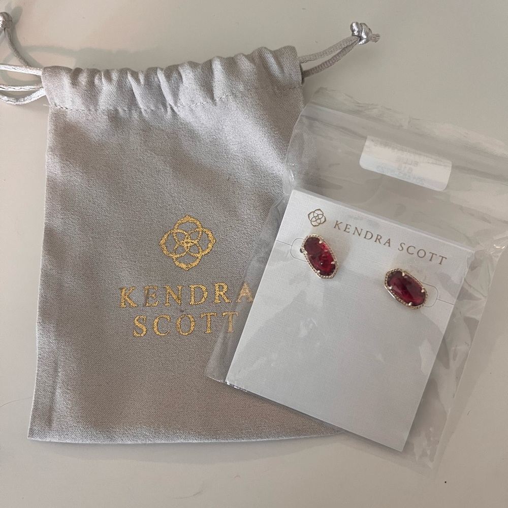 Kendra Scott Ruby Stud Earrings